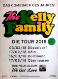 KELLY FAMILY - 2019 - Plakat - In Concert - We Got Love Tour - Poster