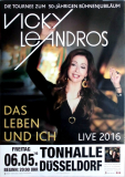 LEANDROS, VICKY - 2016 - In Concert - Das Leben und... Tour - Poster - Dsseldorf