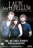 LADY ANTEBELLUM - 2012 - In Concert - Own the Night Tour - Poster - Essen B