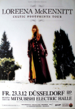 McKENNITT, LOREENA - 2012 - In Concert - Celtic Footprints - Poster - D�sseldorf