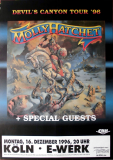 MOLLY HATCHET - 1996 - In Concert - Devil's Canyon Tour - Poster - Kln