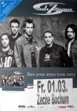 SUB 7EVEN - SUB SEVEN - 2002 - Concert - Free your Mind Tour - Poster - Bochum
