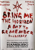 BRING ME THE HORIZON - 2023 - A Day to Remember - Poster - Hamburg