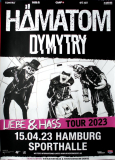 HMATOM - 2023 - Live In Concert - Liebe & Hass Tour - Poster - Hamburg