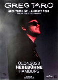 TARO, GREG - 2023 - Plakat - In Concert - Ahogate Tour - Poster - Hamburg
