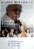 FEIDMAN, GIORA - 2021 - Plakat - Live In Concert - 85 Tour - Poster - Wuppertal