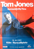 JONES, TOM - 2021 - In Concert - Surrounded By Time Tour - Poster - Kln