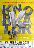 KNORKATOR - 2023 - Live In Concert - Sieg der Vernunft Tour - Poster - Wuppertal