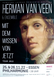 VAN VEEN, HERMAN - 2022 - Mit dem Wissen... Tour - Poster - Essen - WUP
