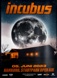 INCUBUS - 2023 - Plakat - Live In Concert Tour - Poster - Hamburg