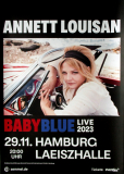 LOUISAN, ANNETT - 2023 - In Concert - Baby Blue Tour - Poster - Hamburg