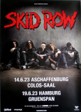 SKID ROW - 2023 - Plakat - Live In Concert Tour - Poster - Hamburg