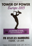 TOWER OF POWER - 2023 - In Concert - Europe Tour - Poster - Hamburg