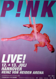 PINK - 2023 - Live In Concert - Summer Carnival Tour - Poster - Hannover