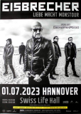 EISBRECHER - 2023 - In Concert - Liebe Macht MonstTour - Poster - Hannover
