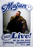 MAJAN - 2023 - Plakat - Live In Concert Tour - Poster - Hannover