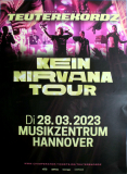 TEUTEREKORDZ - 2023 - Live In Concert - Kein Nirvana Tour - Poster - Hannover