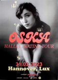 OSKA - 2023 - Live In Concert - Hallucinating Tour - Poster - Hannover
