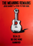 MEANING REMAINS - STICK TO YOUR GUNS - 2023 - Concert Tour - Poster - Hannover