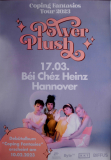 POWER PLUSH - 2023 - In Concert - Coping Fantasies Tour - Poster - Hannover