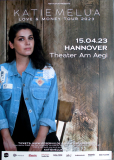 MELUA, KATIE - 2023 - Live In Concert - Love & Money Tour - Poster - Hannover