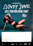 CLOUDY JUNE - 2023 - In Concert - Does Your Girlfriend Tour - Poster