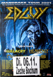 EDGUY - 2001 - Plakat - In Concert - Mandrake Tour - Poster - Bochum