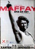 MAFFAY, PETER - 2001 - In Concert - Open Air Tour - Poster - Xanten A