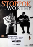 STOPPOK - WORTHY - 2007 - Live In Concert Tour - Poster - Dsseldorf