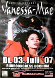 MAE, VANESSA - 2007 - Plakat - Live In Concert Tour - Poster - Bochum