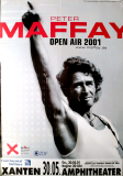 MAFFAY, PETER - 2001 - In Concert - Open Air Tour - Poster - Xanten B