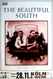 BEAUTIFUL SOUTH, THE - 2000 - In Concert - Painting it Red Tour - Poster - Kln B