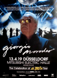 MORODER, GIORGIO - 2019 - In Concert - Celebration of.. Tour - Poster - Dsseldorf