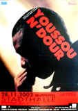 N'DOUR, YOUSSOU - 2002 - Plakat - Live In Concert - Poster - Wuppertal