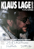 LAGE, KLAUS - 1987 - Plakat - Live In Concert - Amtlich Tour - K�ln
