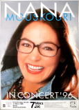 MOUSKOURI, NANA - 1996 - Live In Concert Tour - Poster - Bonn