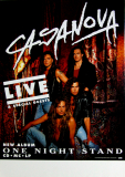 CASANOVA - 1992 - Live In Concert - One Night Stand Tour - Poster