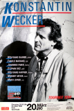 WECKER, KONSTANTIN - 1990 - In Concert - Stilles Gl�ck...Tour - Poster - K�ln