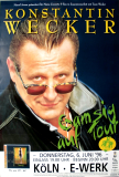 WECKER, KONSTANTIN - 1996 - In Concert - Gaumsi Auf Tour - Poster - Kln