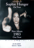 HUNGER, SOPHIE - 2010 - Live In Concert - 1983 Tour - Poster - Kln