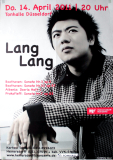LANG LANG - 2011 - Plakat - Live In Concert Tour - Dsseldorf