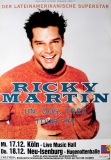 MARTIN, RICKY - 1997 - Live In Concert - Un Dos Tres Tour - Poster