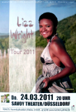 WRIGHT, LIZZ - 2011 - Plakat - Live In Concert Tour - Poster - D�sseldorf