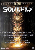 SOULFLY - 2023 - Plakat - Live In Concert - Europe Totem Tour - Poster
