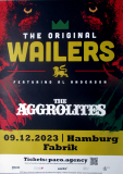 WAILERS - 2023 - In Conocrt - Aggrolites - The Original Tour - Poster - Hamburg
