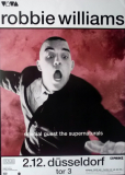 WILLIAMS, ROBBIE - 1998 - In Concert - Supernaturals Tour - Poster - D�sseldorf