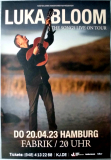 BLOOM, LUKA - 2023 - Live In Concert Tour - Poster - Hamburg