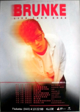 BRUNKE - 2023 - Plakat - Live In Concert Tour - Poster