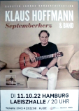 HOFFMANN, KLAUS - 2022 - In Concert - Septemberhrz Tour - Poster - Hamburg