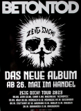 BETONTOD - 2023 - Live In Concert - Zeig Dich Tour - Poster